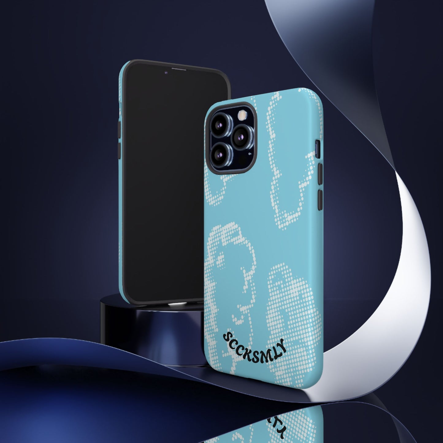 Comic Dot Sky Tough Phone Case for Apple