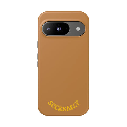SOLID Spice Caramel Tough Case for Google Pixel
