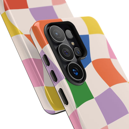 Checker Flicker Phone Case for Samsung