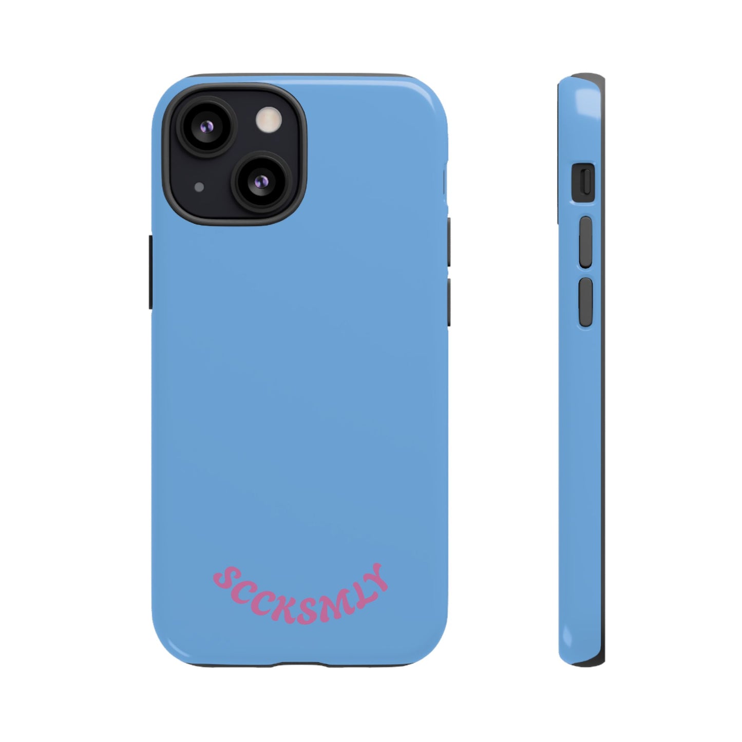 SOLID Blue Candie Tough Case for Apple