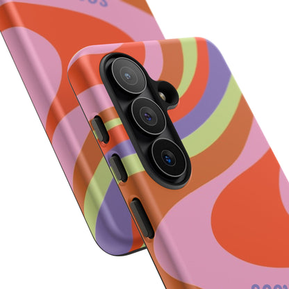 Curvy Swirl Phone Case for Samsung