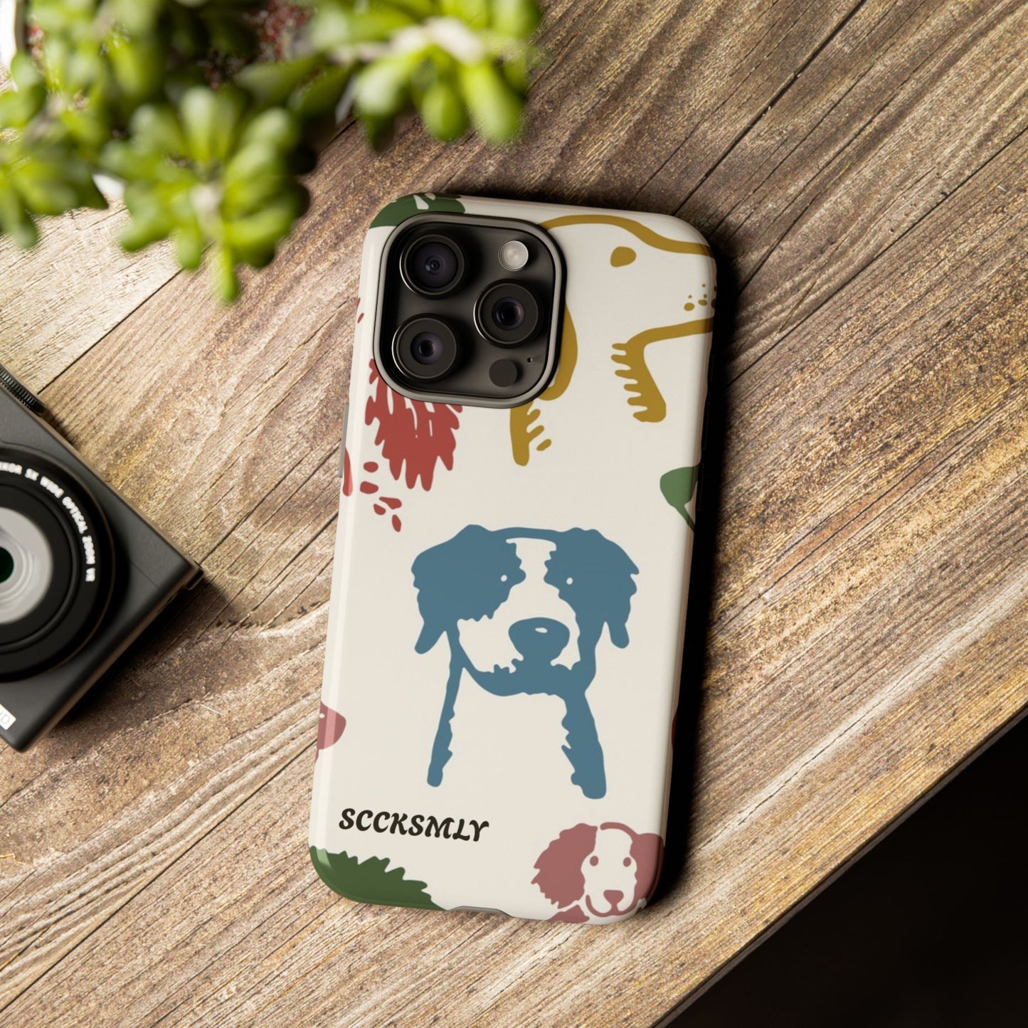 Paws & Portraits Tough Phone Case for Apple