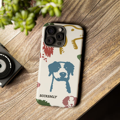 Paws & Portraits Tough Phone Case for Apple