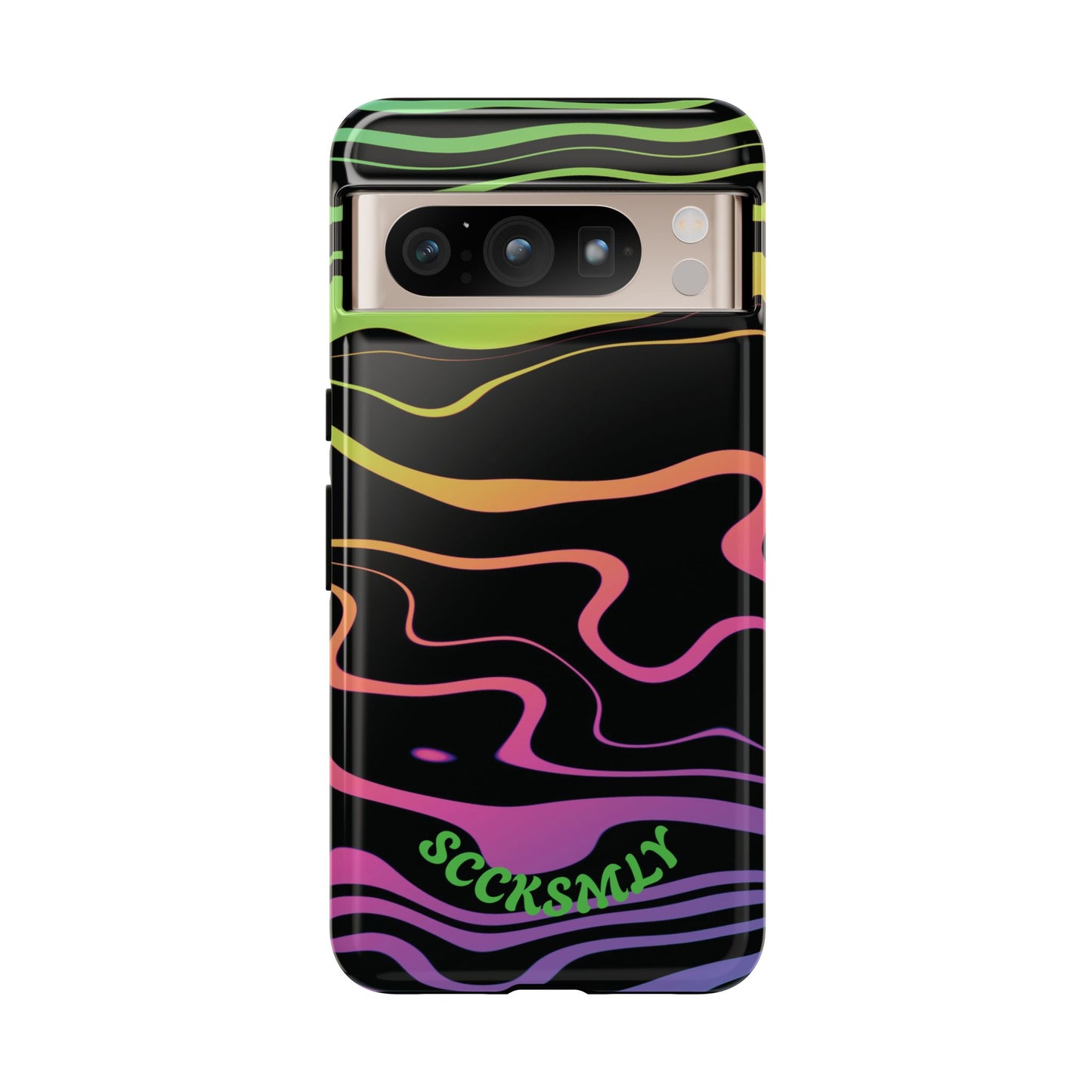 Dark Rainbow Phone Case For Google Pixel