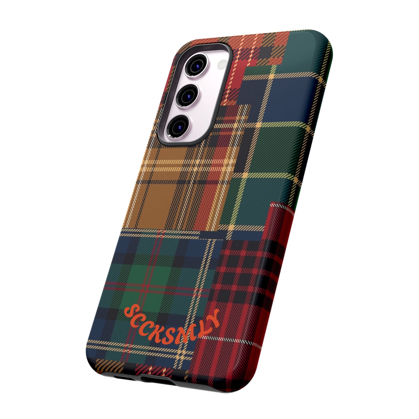 Heritage Hues Patchwork Tough Phone Case for Samsung