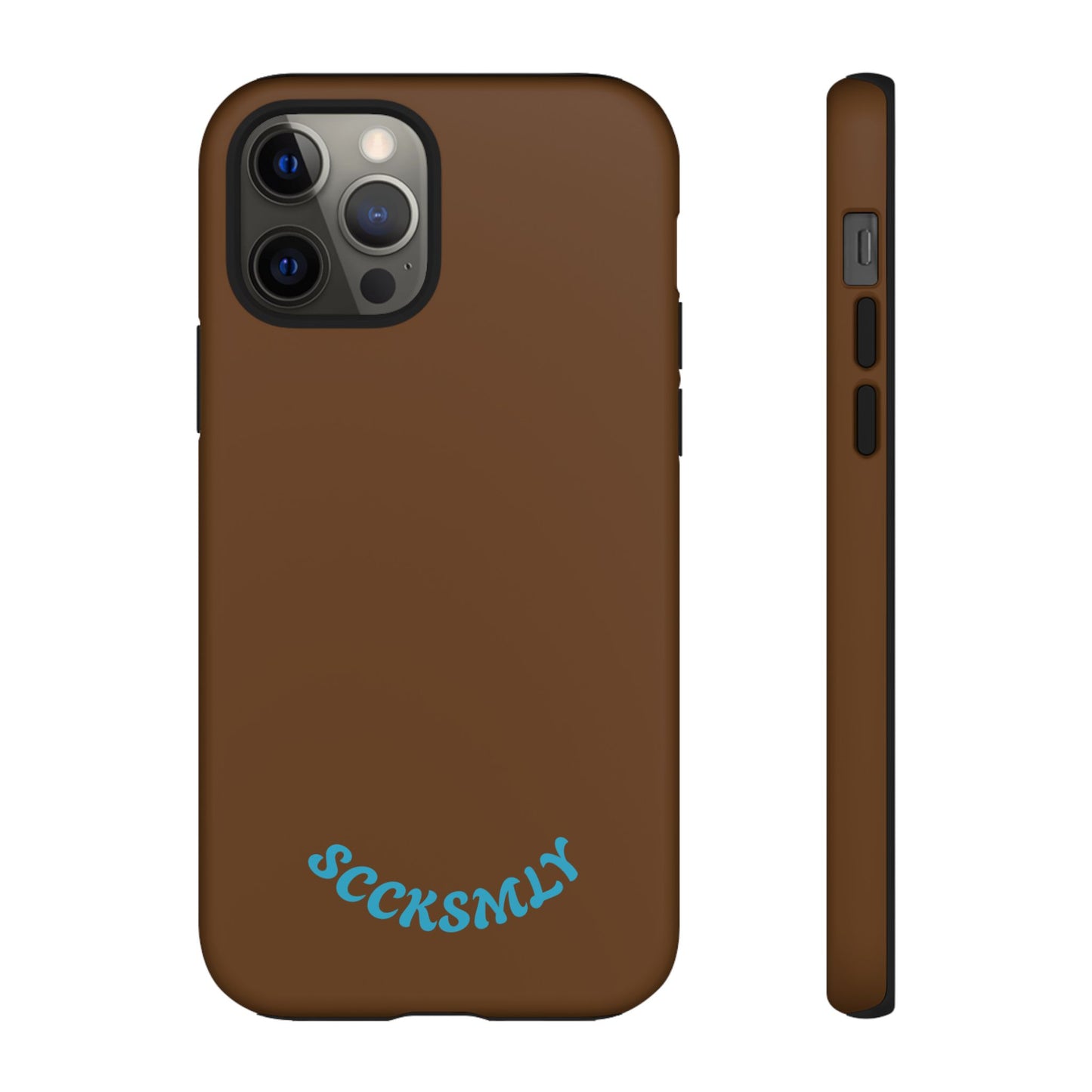 SOLID Chocolate Coco Tough Case for Apple