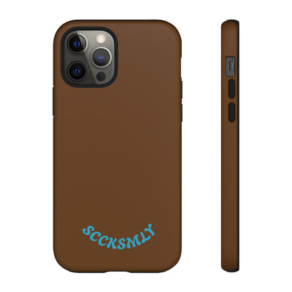 SOLID Chocolate Coco Tough Case for Apple