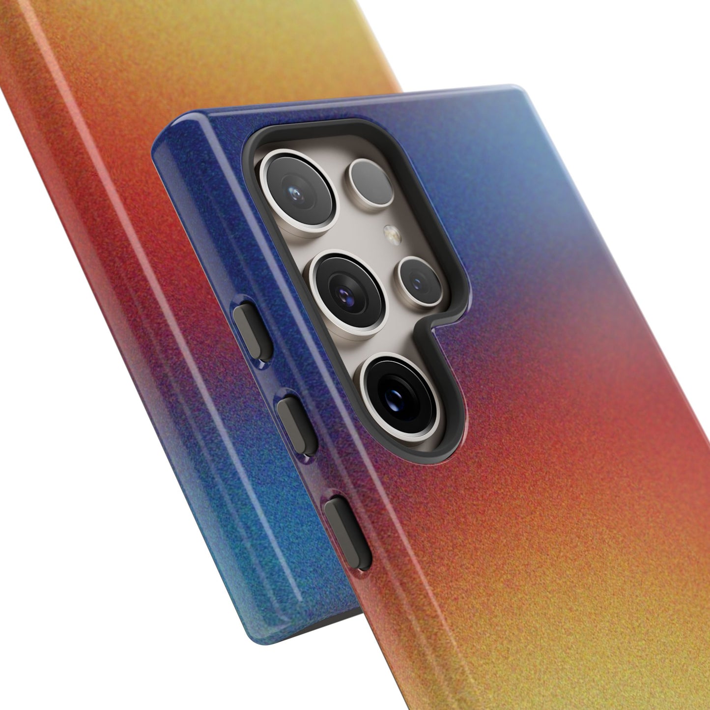 Faded Sunset Aura Tough Phone Case for Samsung