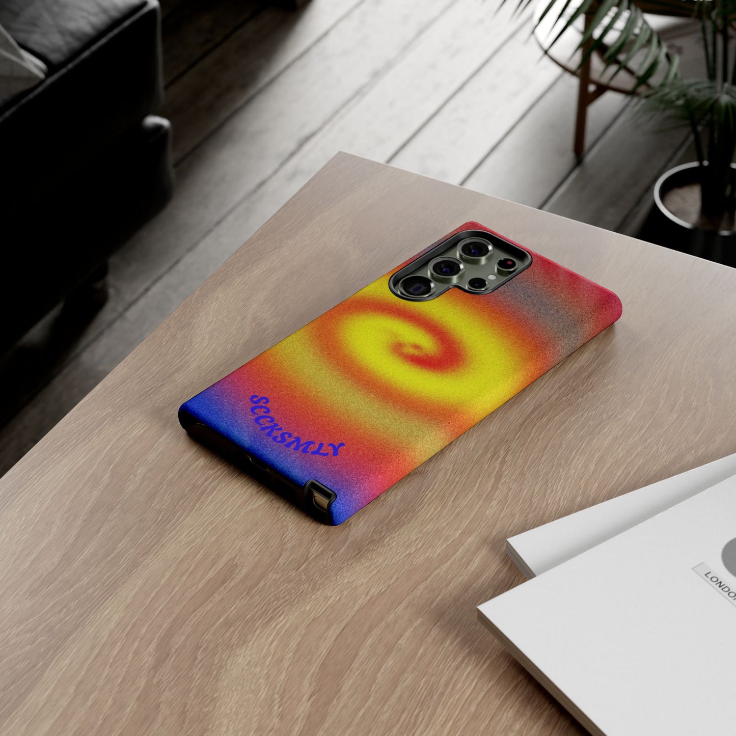 Toxic Spiral Tough Phone Case for Samsung
