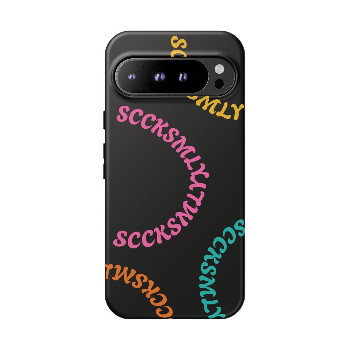 Y2K Wavy Script Tough Case for Google Pixel