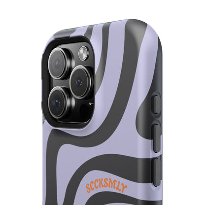 Purple Swirl Phone Case for Apple