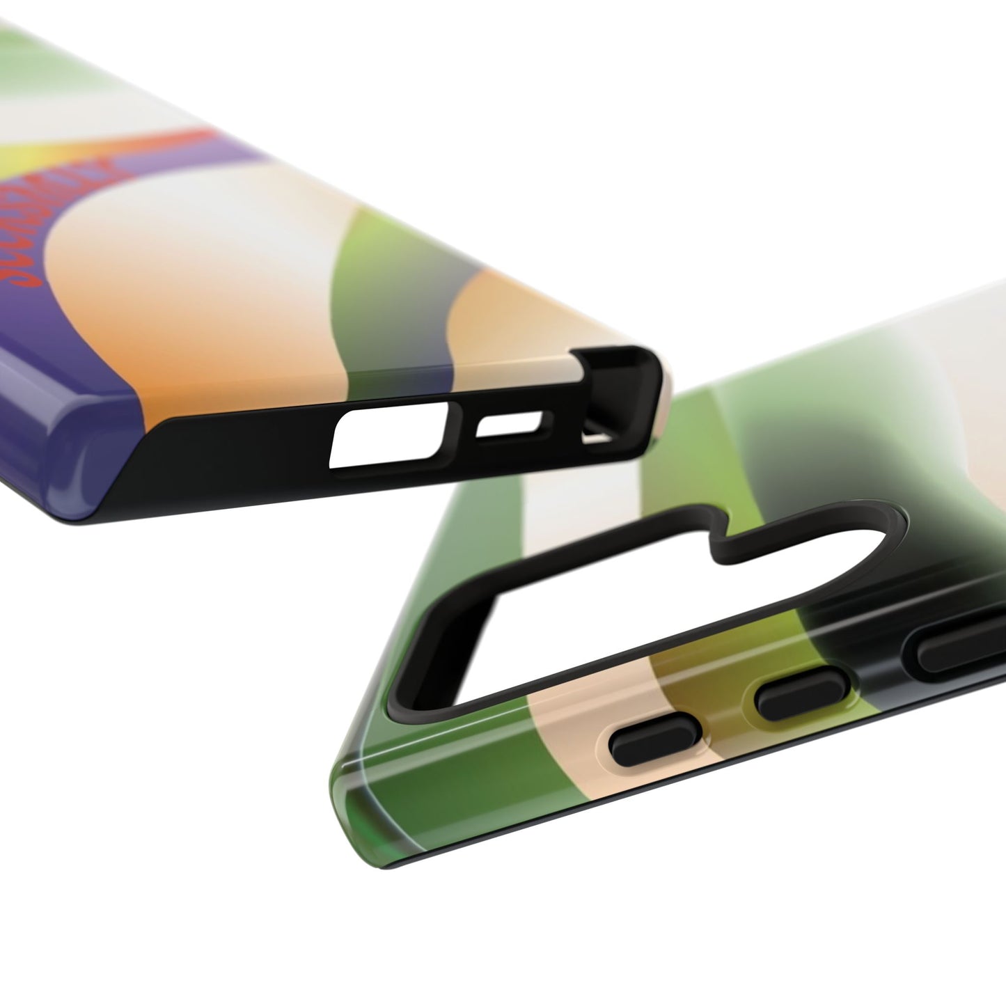 Green Waves Phone Case for Samsung