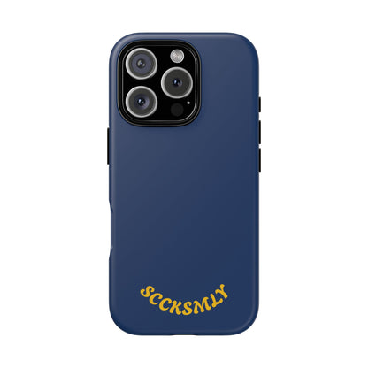 SOLID Cobalt Haze Tough Case for Apple