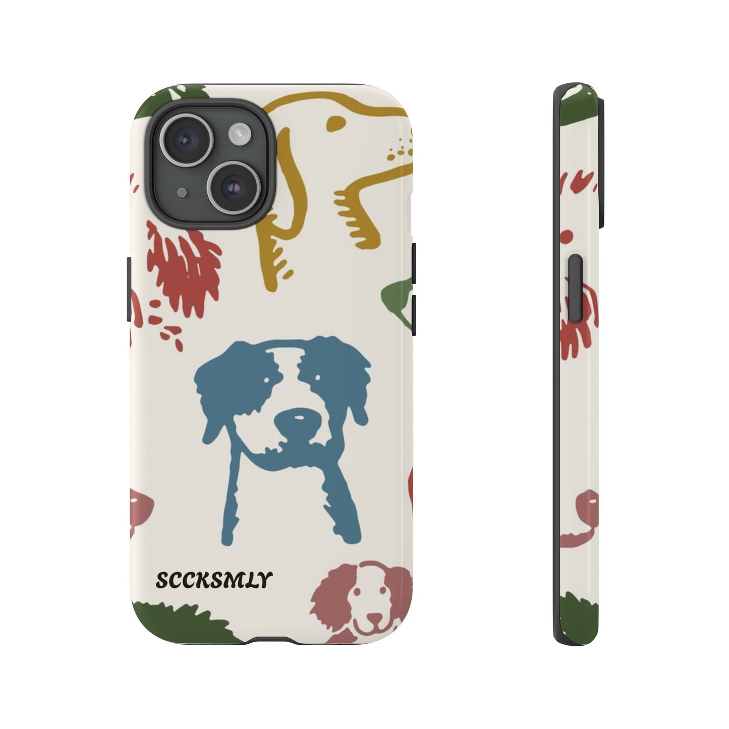 Paws & Portraits Tough Phone Case for Apple