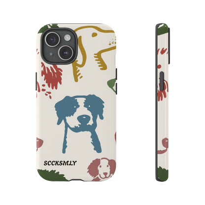 Paws & Portraits Tough Phone Case for Apple