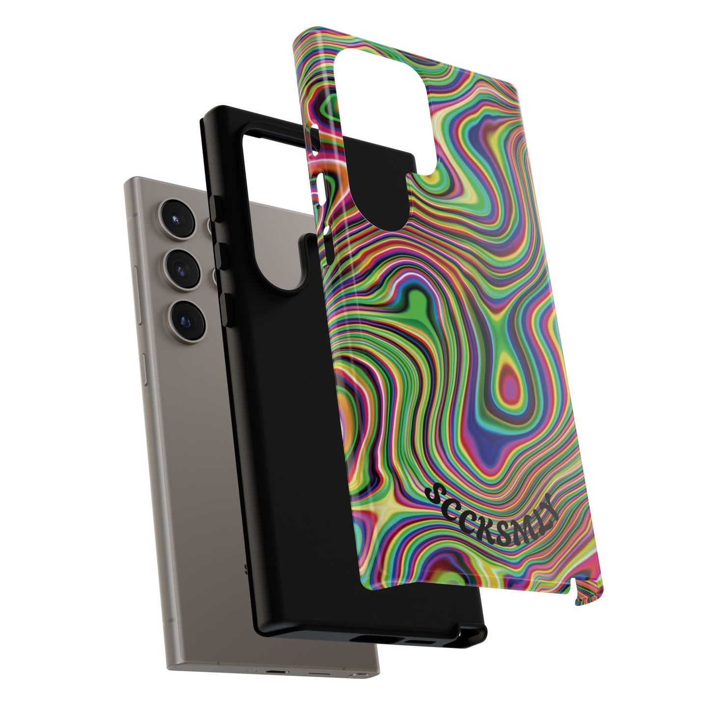 Acid Swirl Phone Case for Samsung