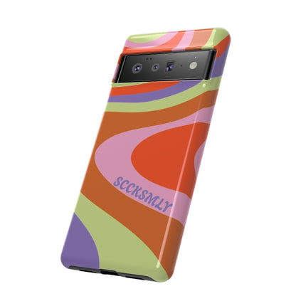 Curvy Swirl Phone Case for Google Pixel