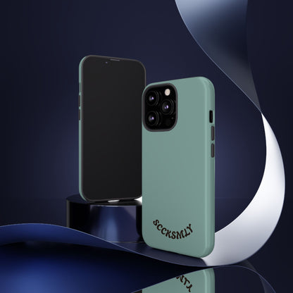 SOLID Fudge Mint Crunch Tough Phone Case for Apple