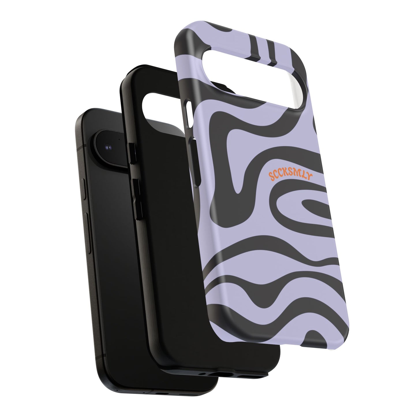 Purple Swirl Phone Case for Google Pixel