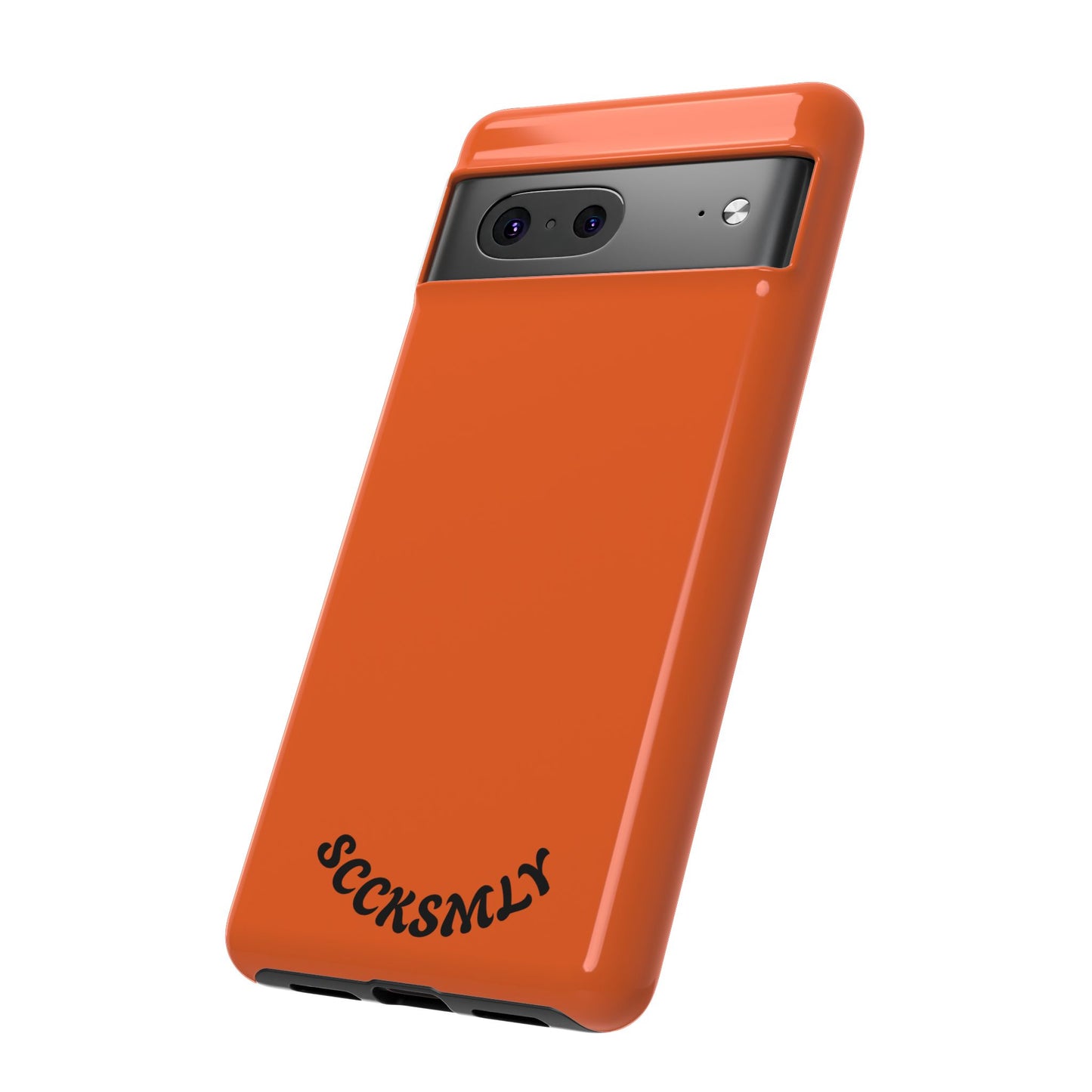 SOLID Tangerine Tough Case for Google Pixel