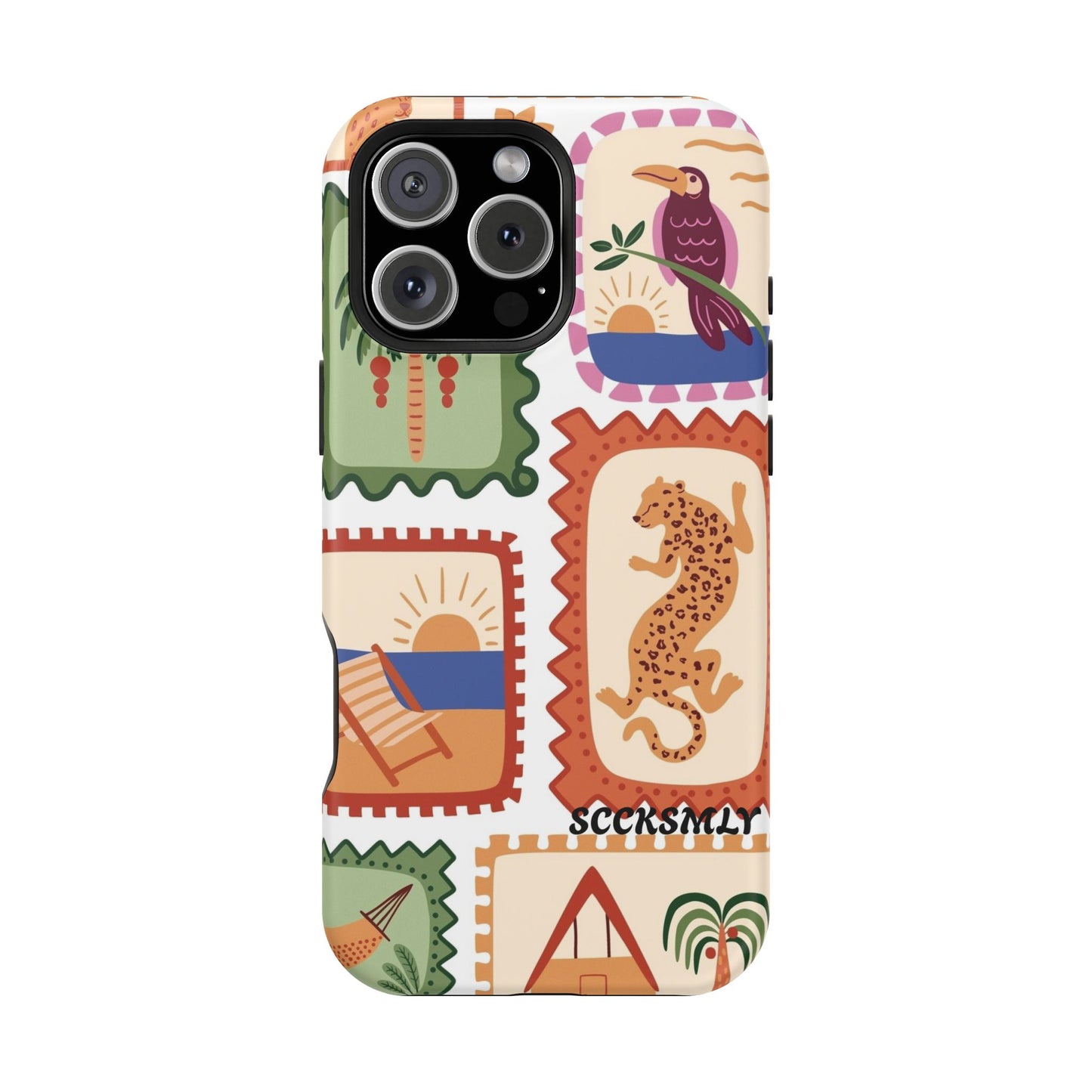 Tropical Print Phone Case for Apple
