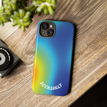 Gradient Heatwave Tough Phone Case for Apple