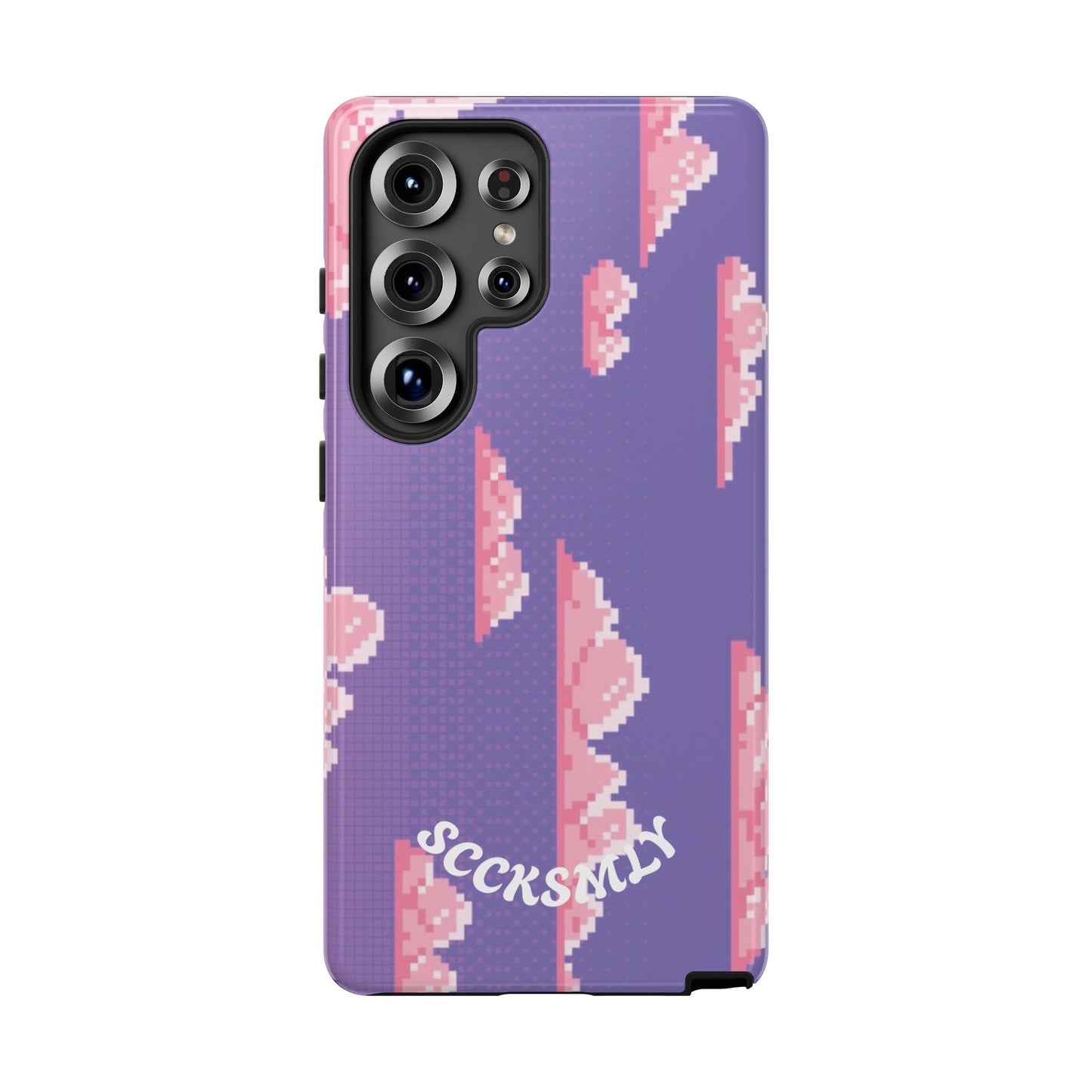 Purple Cotton Candy Sky Tough Phone Case for Samsung