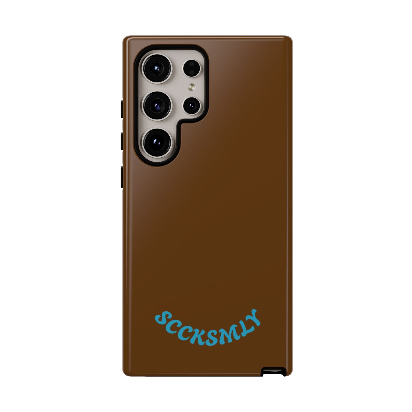 SOLID Chocolate Coco Tough Case for Samsung