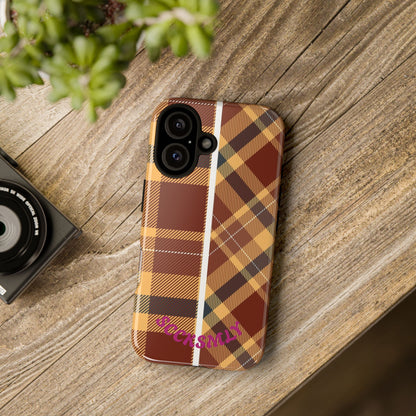 Autumn Plaid Phone Case for Apple