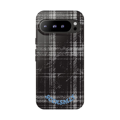 Smoky Grungy Plaid Phone Case for Google Pixel