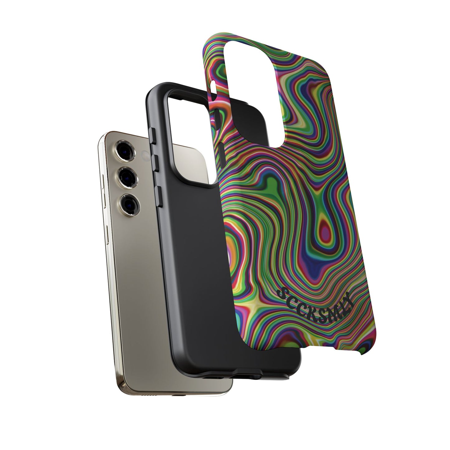 Acid Swirl Phone Case for Samsung