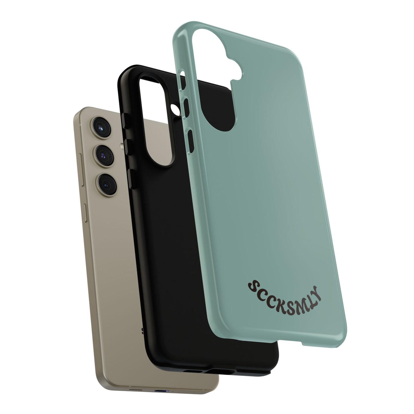 SOLID Fudge Mint Crunch Tough Phone Case for Samsung