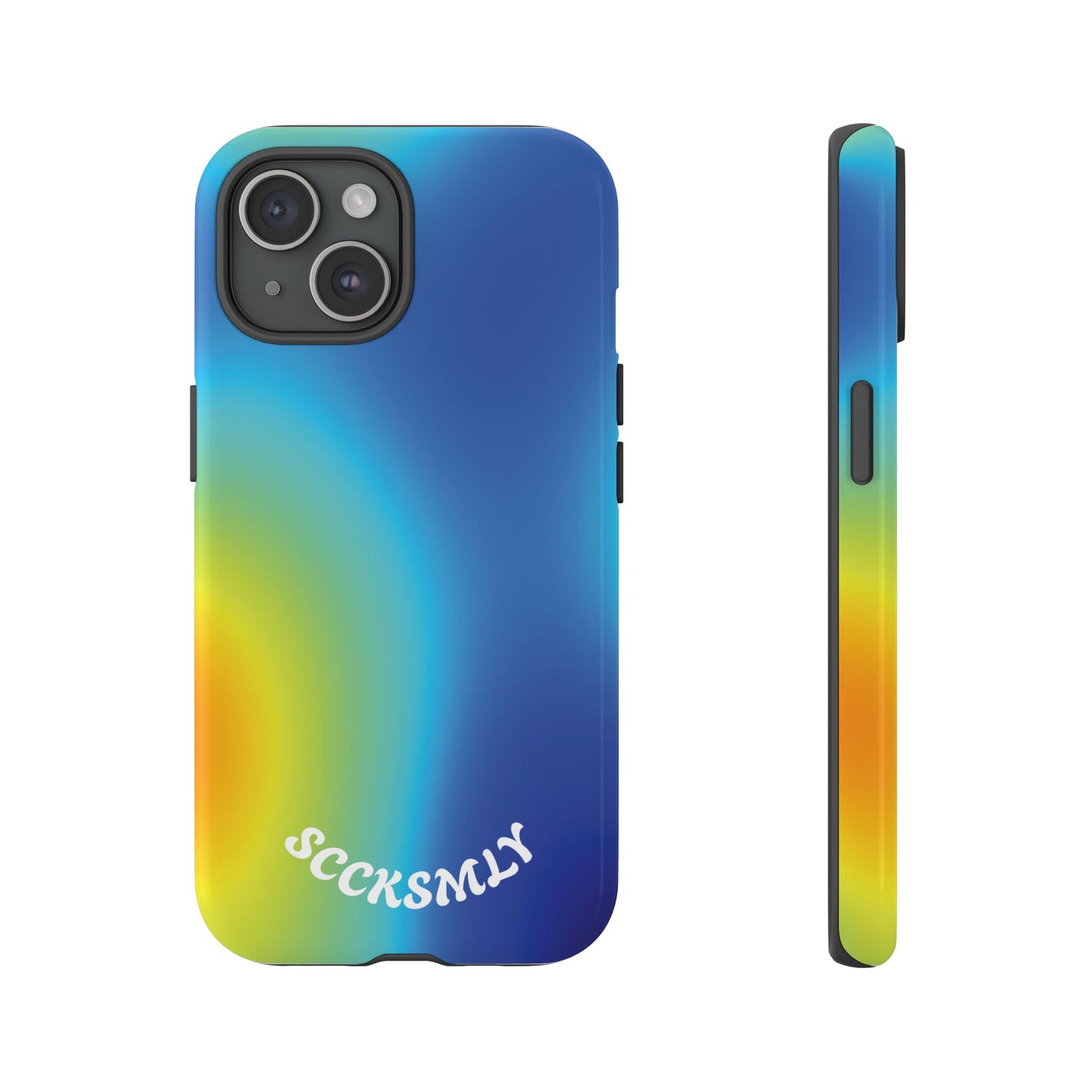 Gradient Heatwave Tough Phone Case for Apple