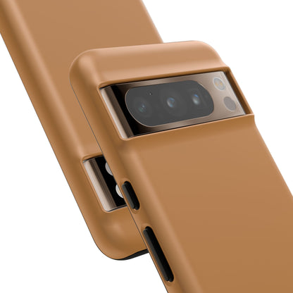 SOLID Spice Caramel Tough Case for Google Pixel