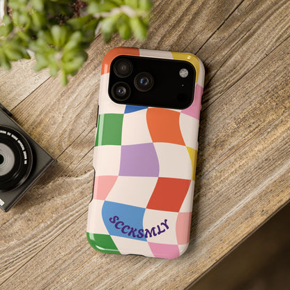 Checker Flicker Phone Case Apple