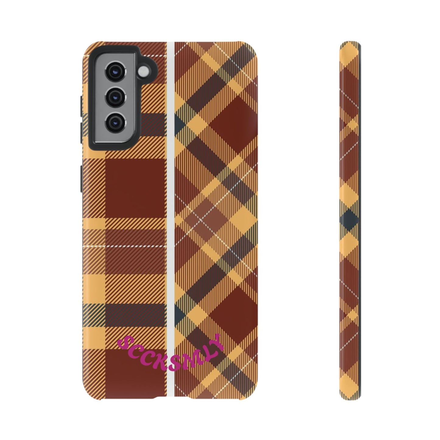 Autumn Plaid Phone Case for Samsung