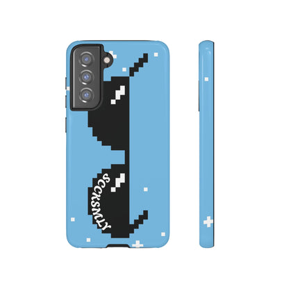 Pixel Glass Tough Phone Case for Samsung