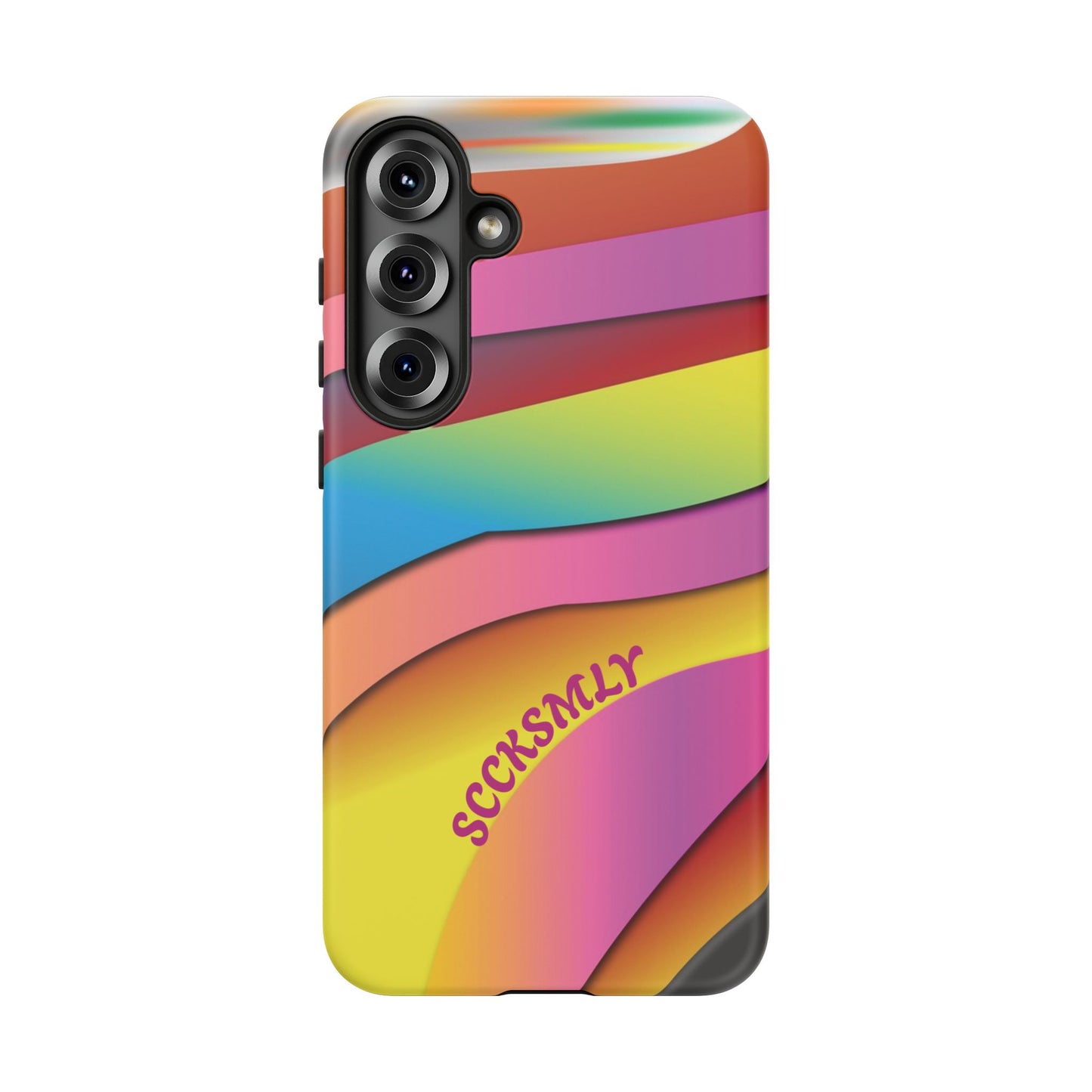 Modern Retro Rainbow Phone Case for Samsung