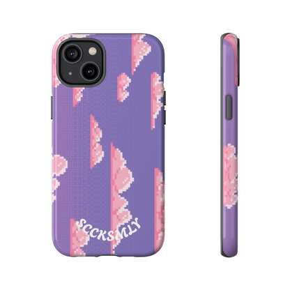 Purple Cotton Candy Sky Tough Phone Case for Apple