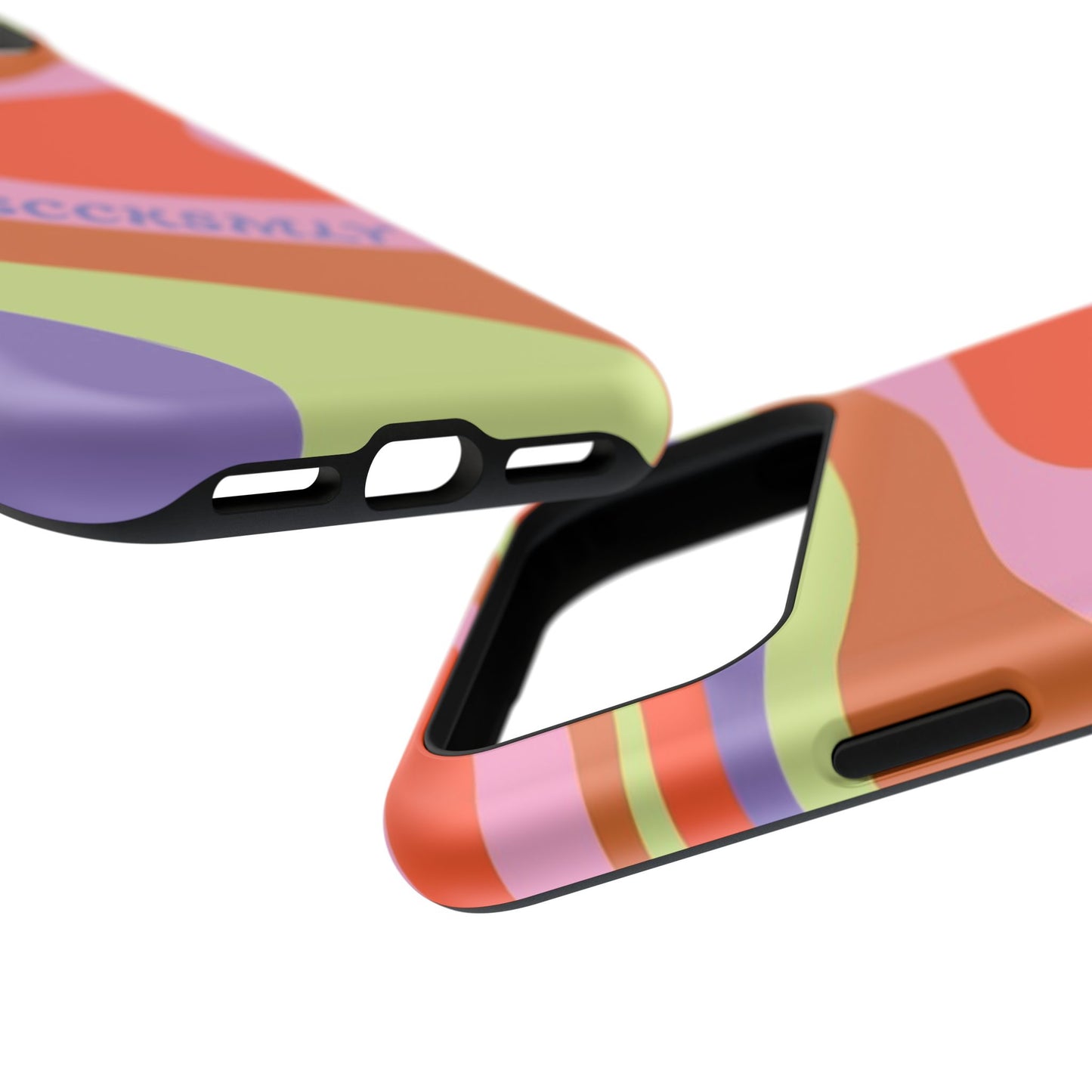 Curvy Swirl Phone Case for Apple