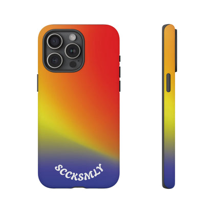 Volcanic Rain Tough Phone Case for Apple