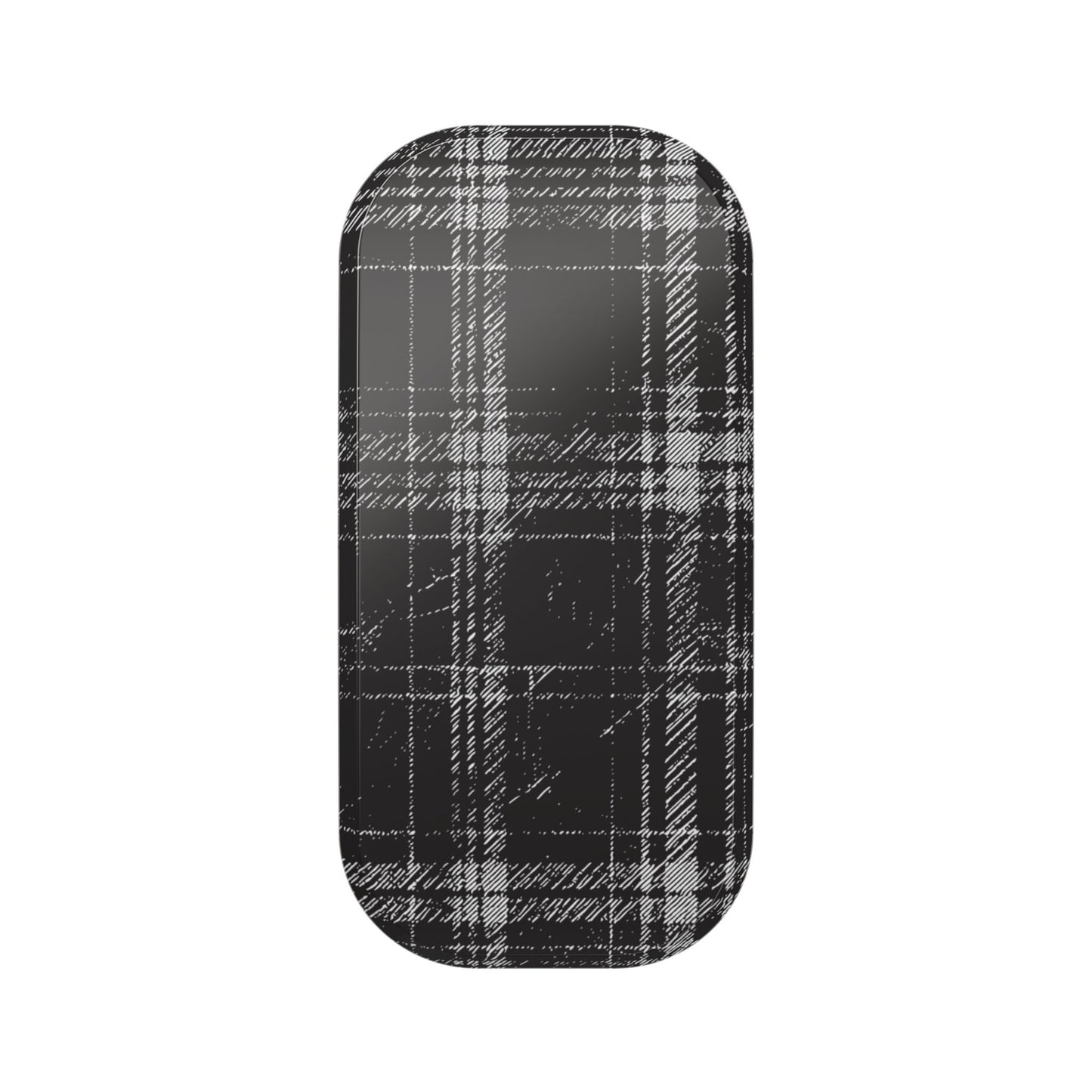 Clickit Smoky Grungy Plaid Phone Stand