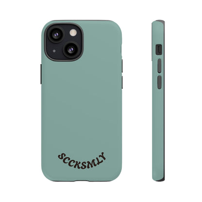 SOLID Fudge Mint Crunch Tough Phone Case for Apple