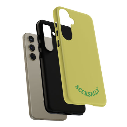 SOLID Lemon Pop Tough Case for Samsung