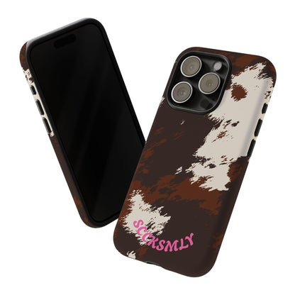 Sooo Cowboy Orange Tough Phone Case for Apple