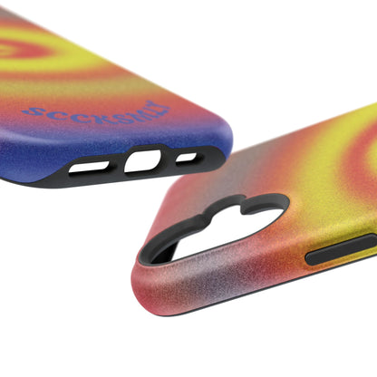 Toxic Spiral Tough Phone Case for Apple
