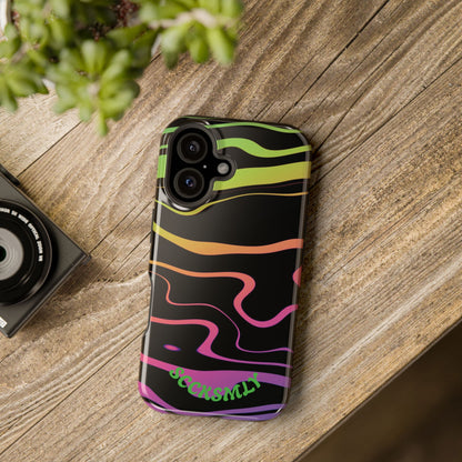 Dark Rainbow Phone Case for Apple