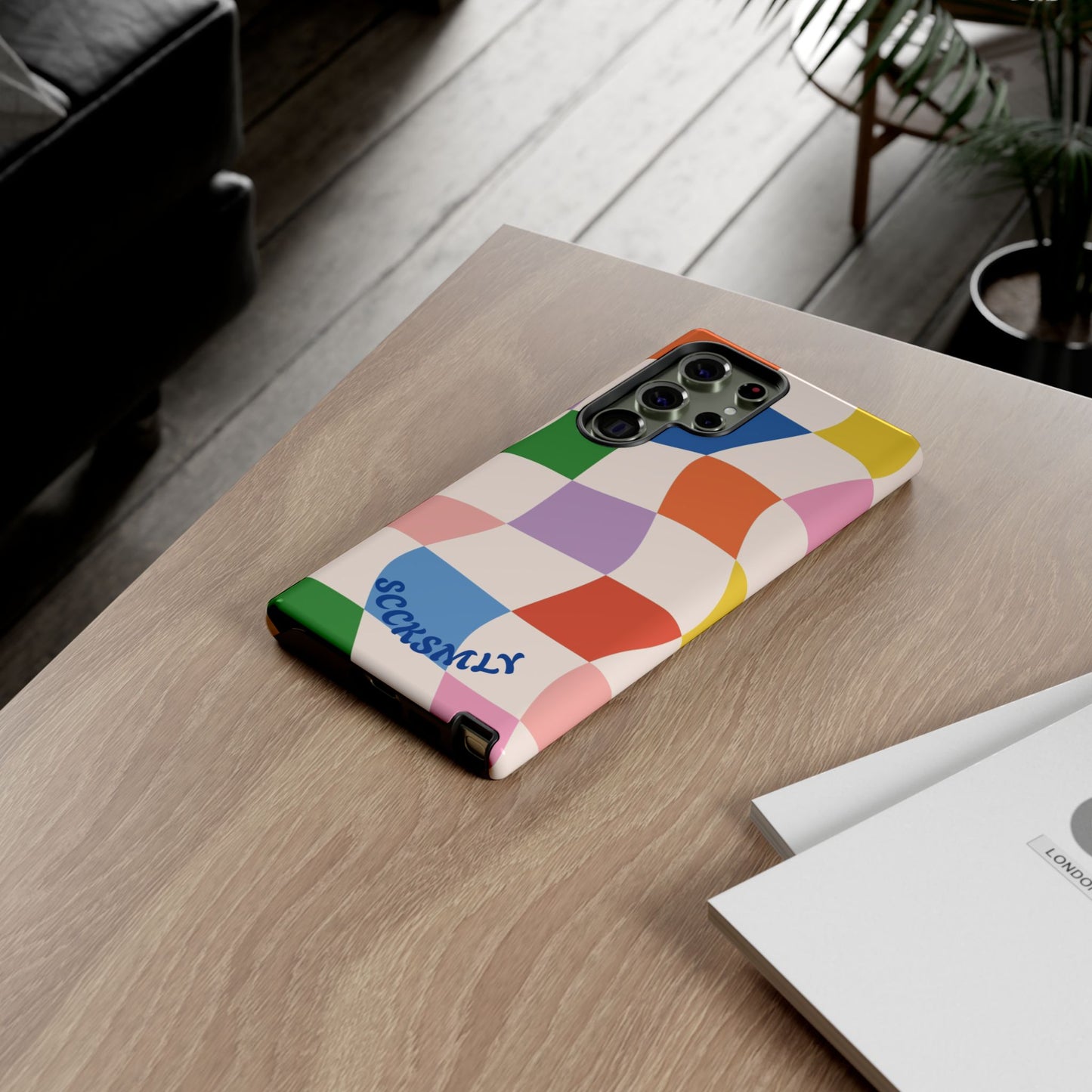 Checker Flicker Phone Case for Samsung