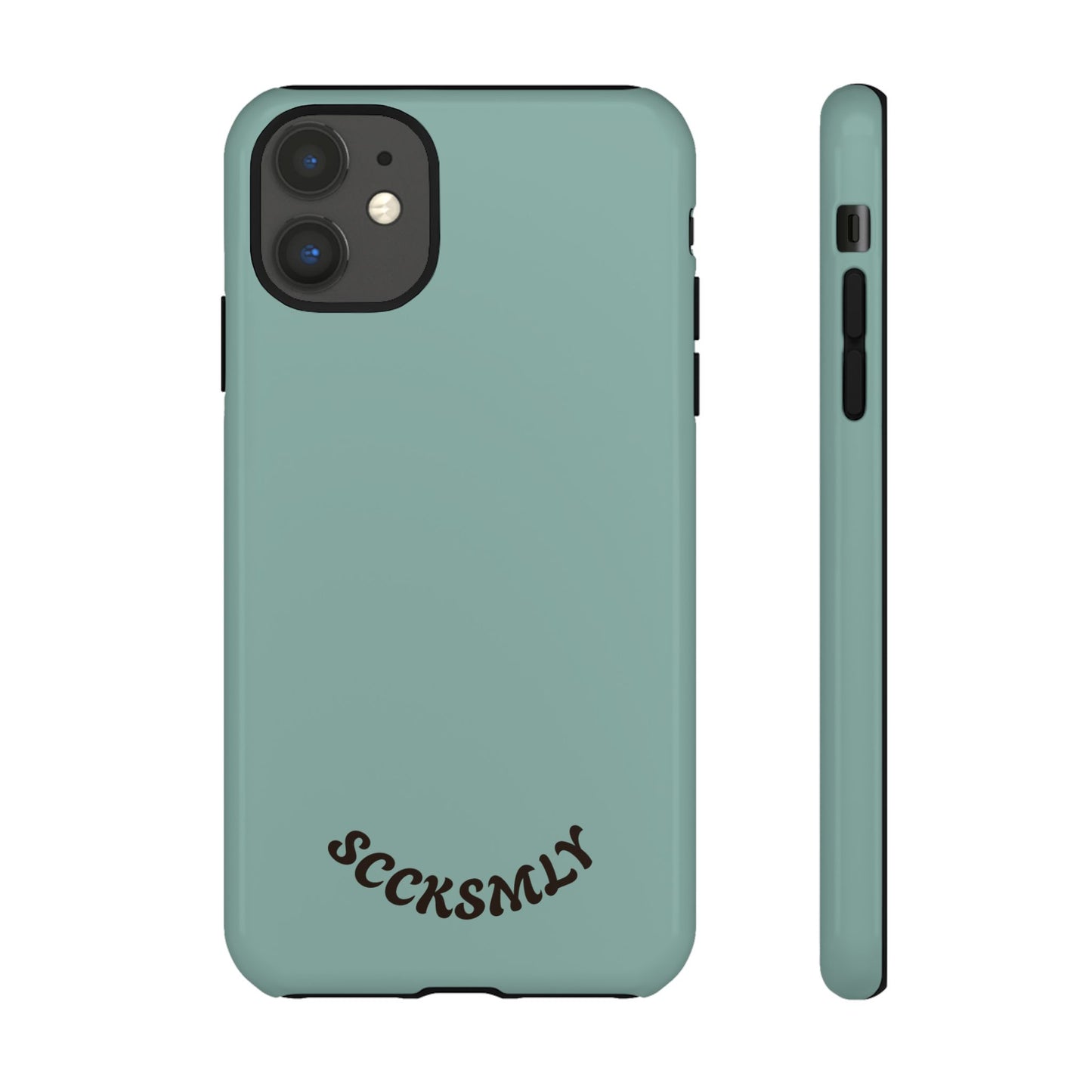 SOLID Fudge Mint Crunch Tough Phone Case for Apple