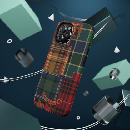 Heritage Hues Patchwork Tough Phone Case for Apple